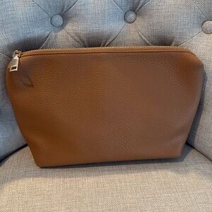 Vegan Leather Bag Insert Travel Case